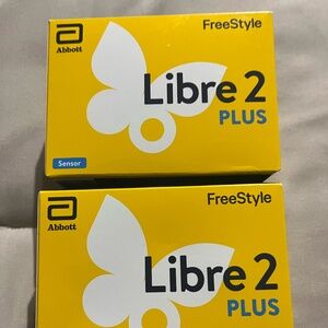 Libre 2 plus Freestyle Sensors - NEW IN SEALED BOX (2 cases  $70)